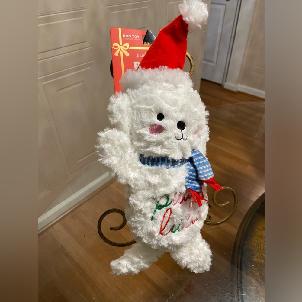 GMASON Snowman Hallmark Interactive Dog Toy Clinker & Squeaker Christmas 20” W/H